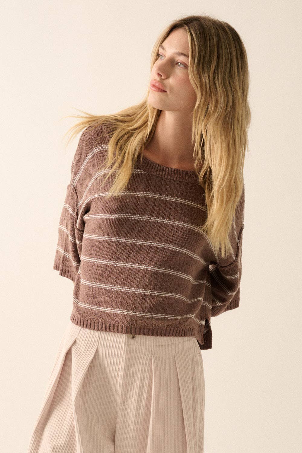 Dawn boatneck knit