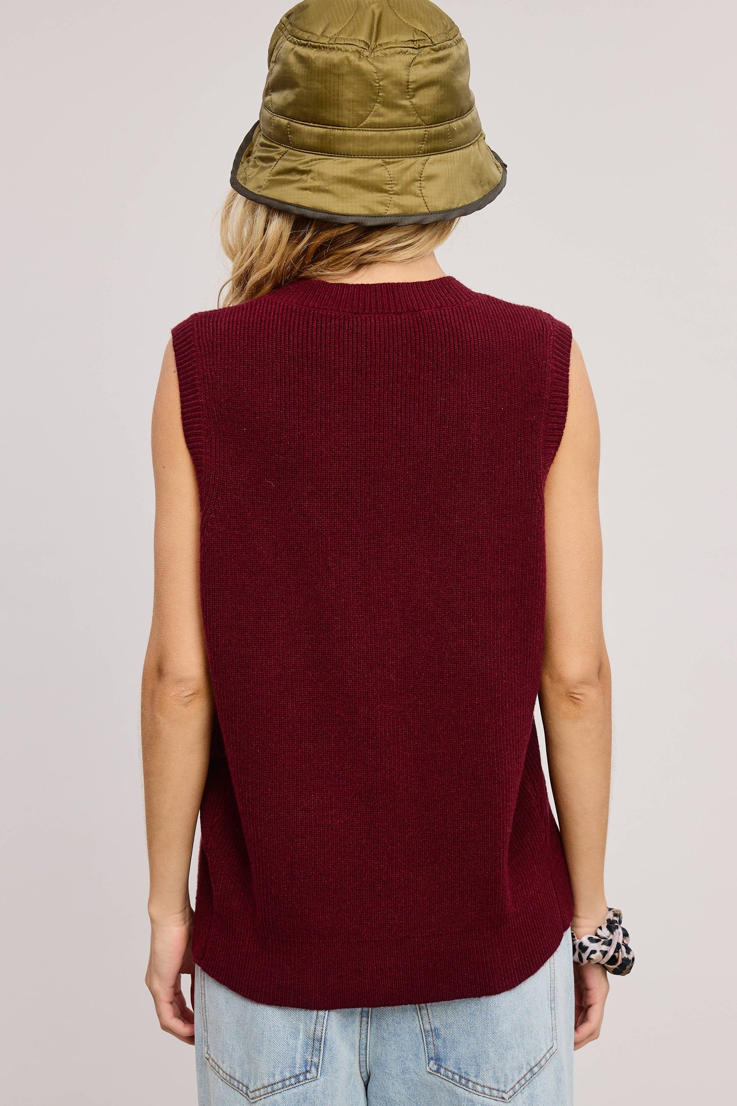 Merle knit vest (more colors)
