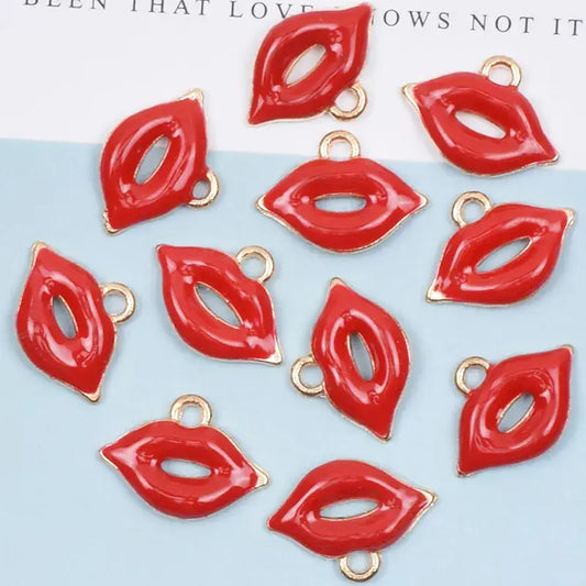 Red Lip Charm