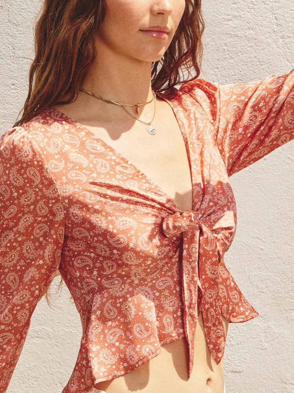 Papaya blouse