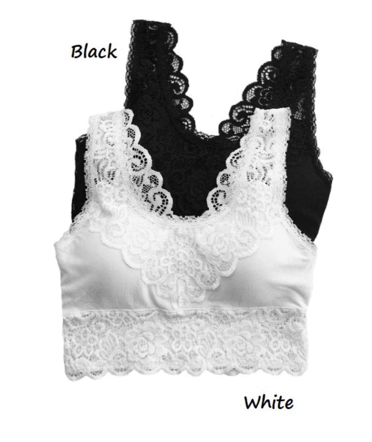 Seamless lace brami