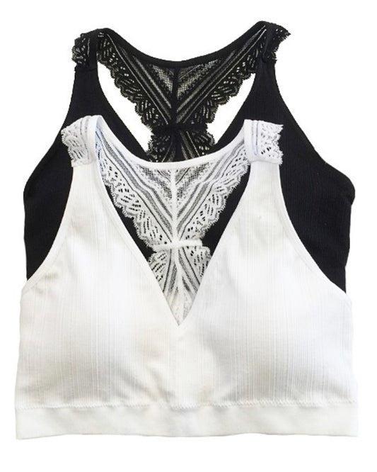 Lacey racer back bralette