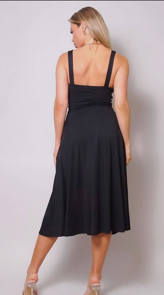 Sabrina midi dress
