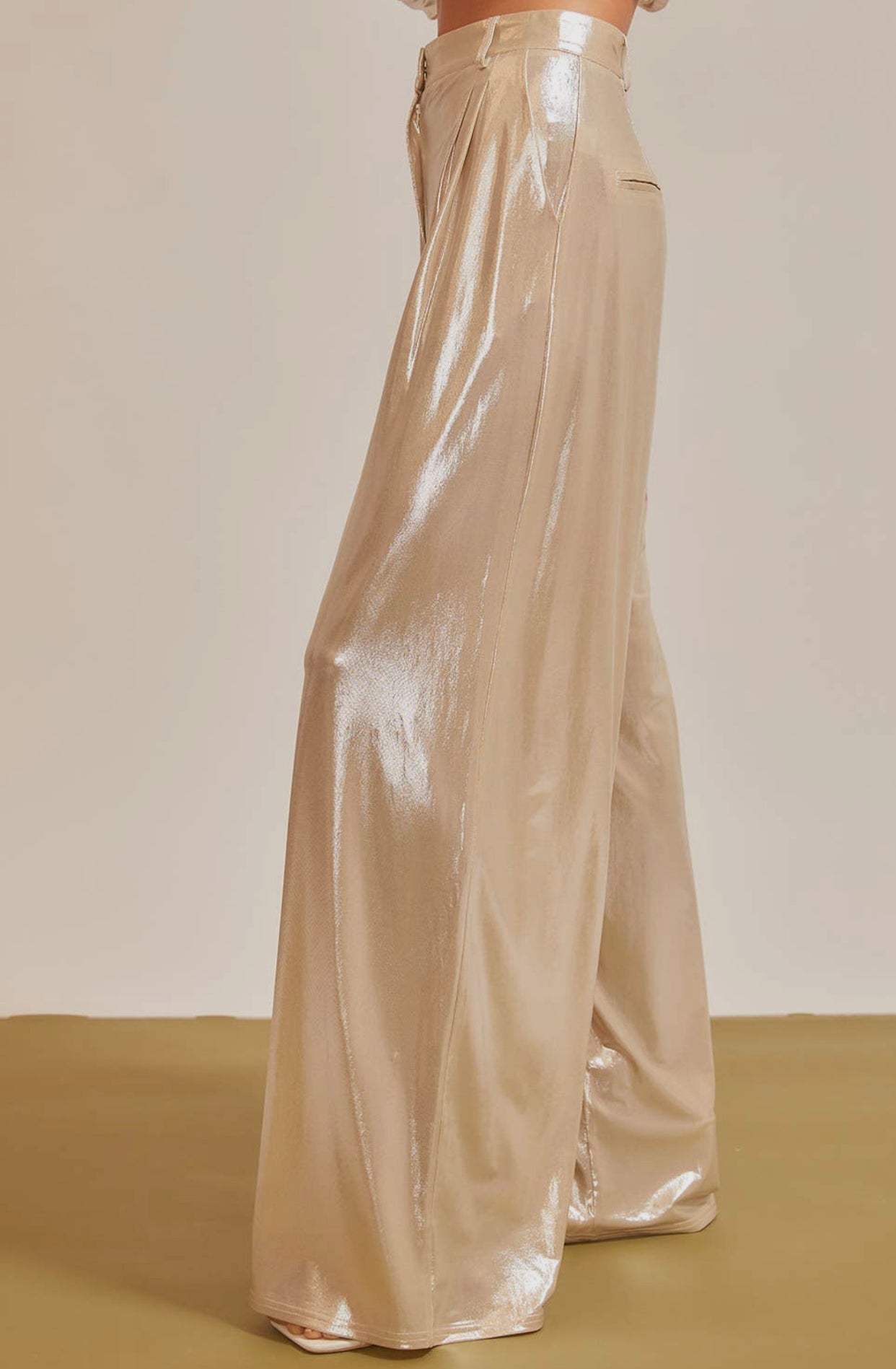 Solid gold trousers