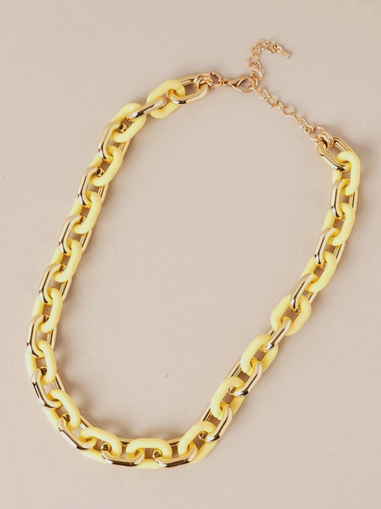 Candy link necklace