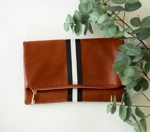 Preppy Fold-over Clutches