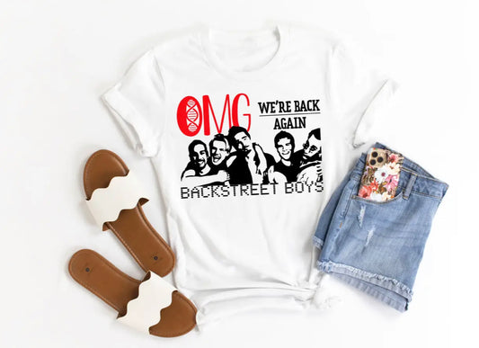 Backstreet is Back graphic tee
