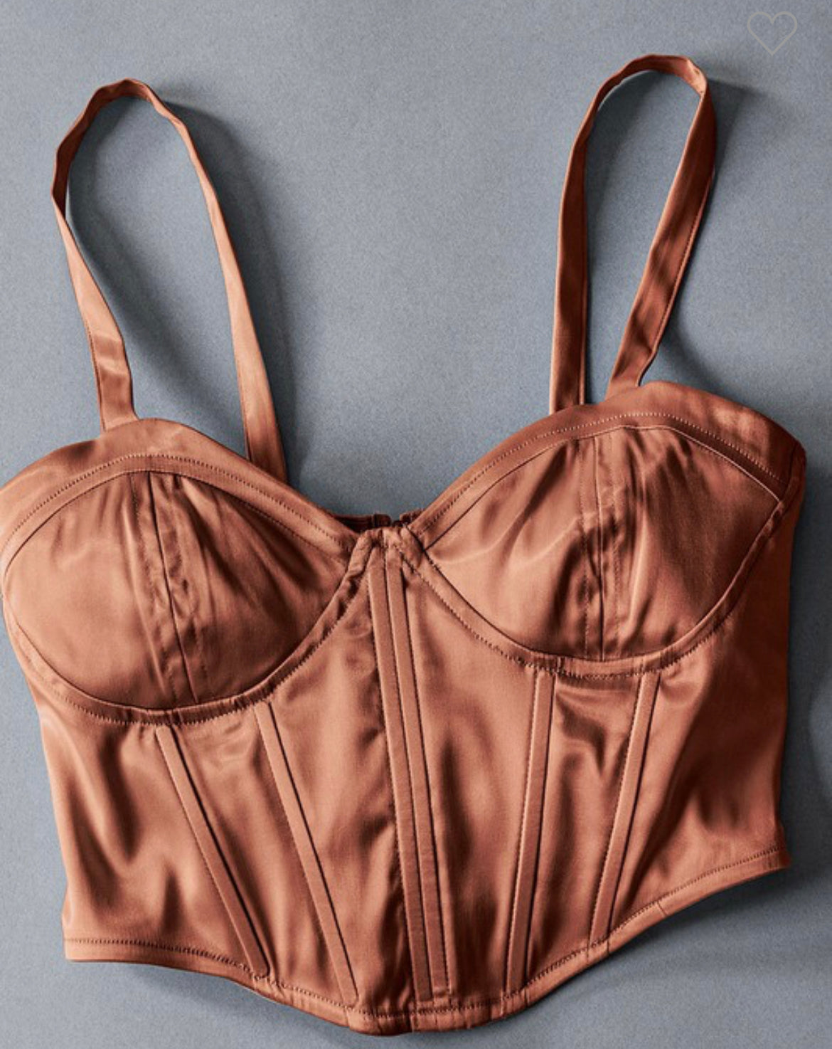 The corset bralette