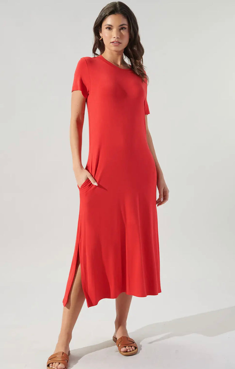 Joplin jersey dress PaperDoll Clothing Company Ltd