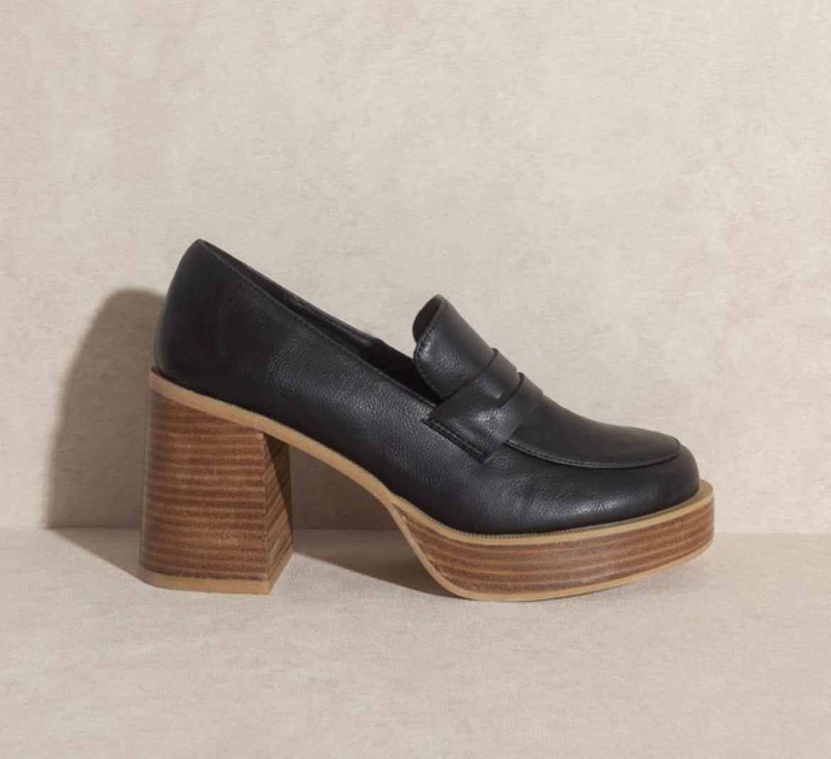 Hannah platform loafers