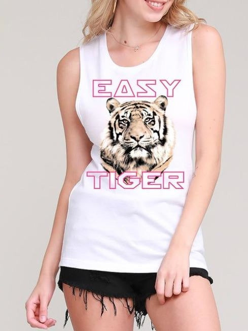 New addition Easy Tiger sleeveless tee