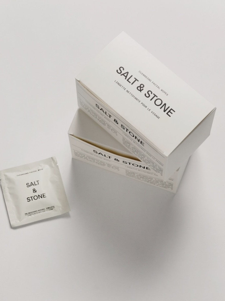 Salt & Stone Facial Wipes – PaperDoll Clothing Company Ltd