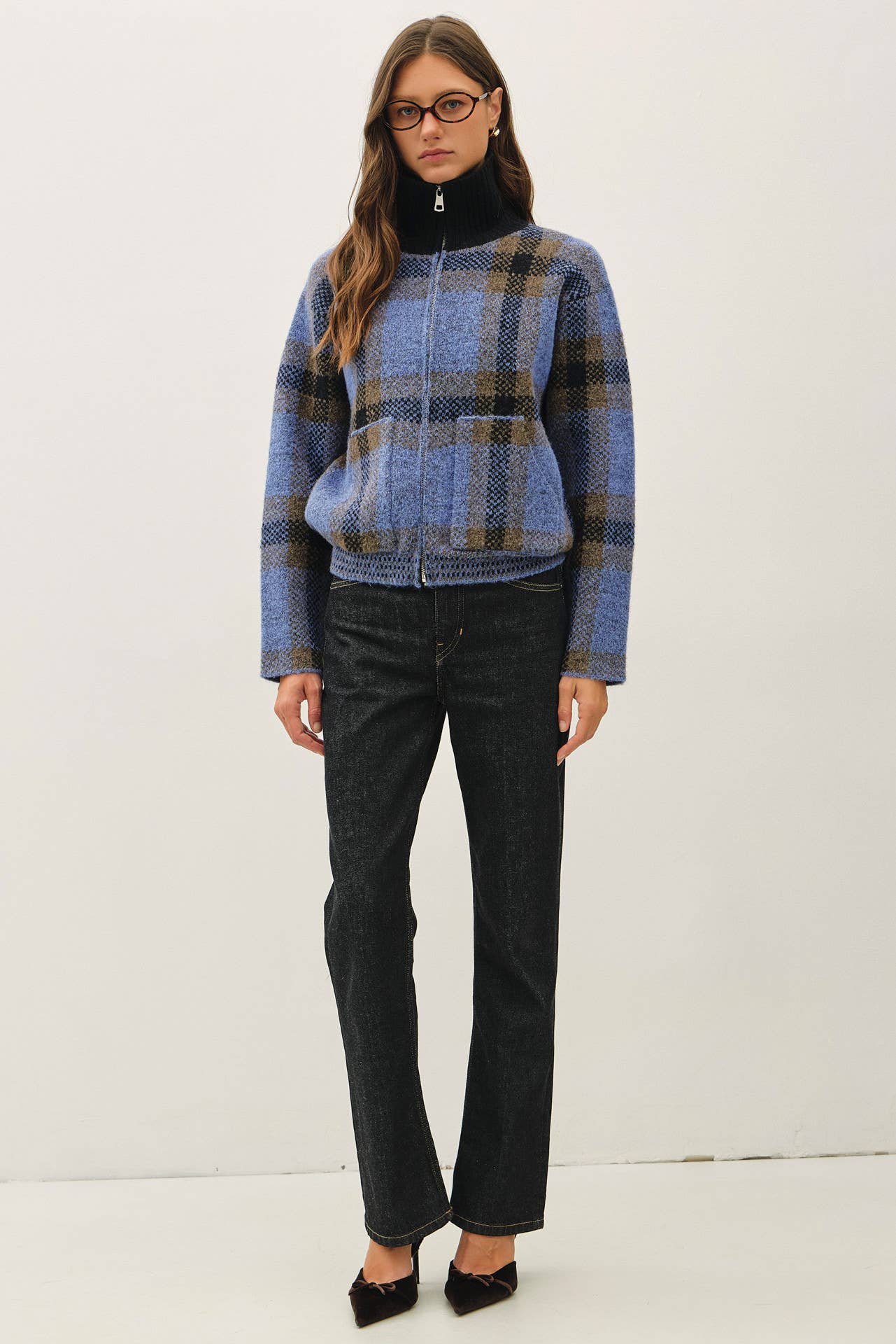 The Camden plaid coat