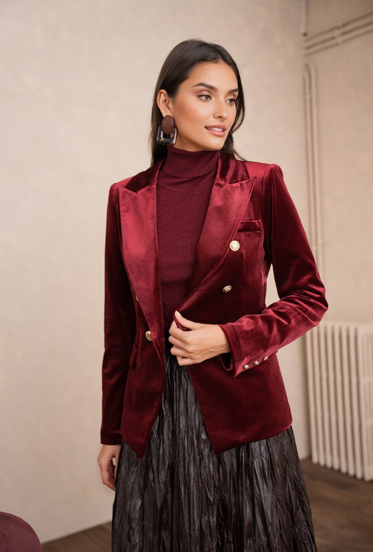 Muse velvet blazer