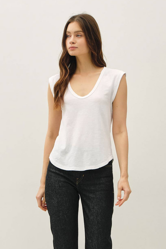 Paperdoll essentials scoop muscle tee