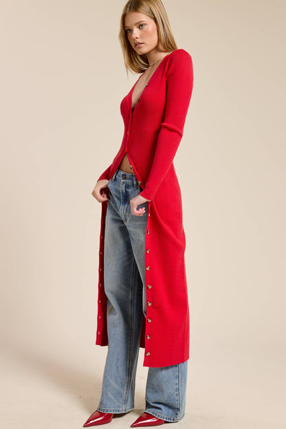 Sinclair midi cardigan/dress