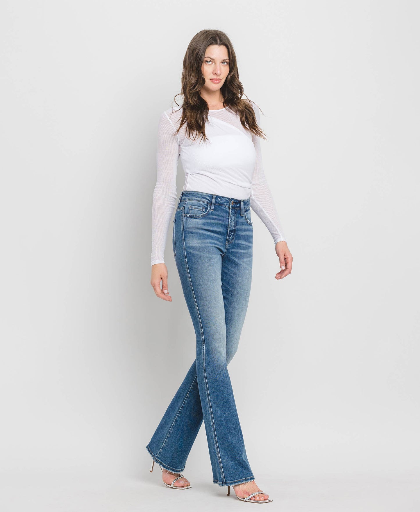 Beyond blue bootcut jeans