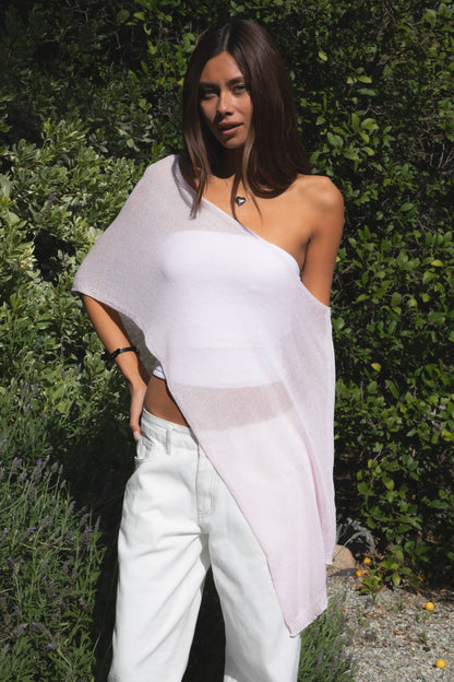 SOLEI knit cape
