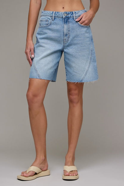 Hailey denim shorts