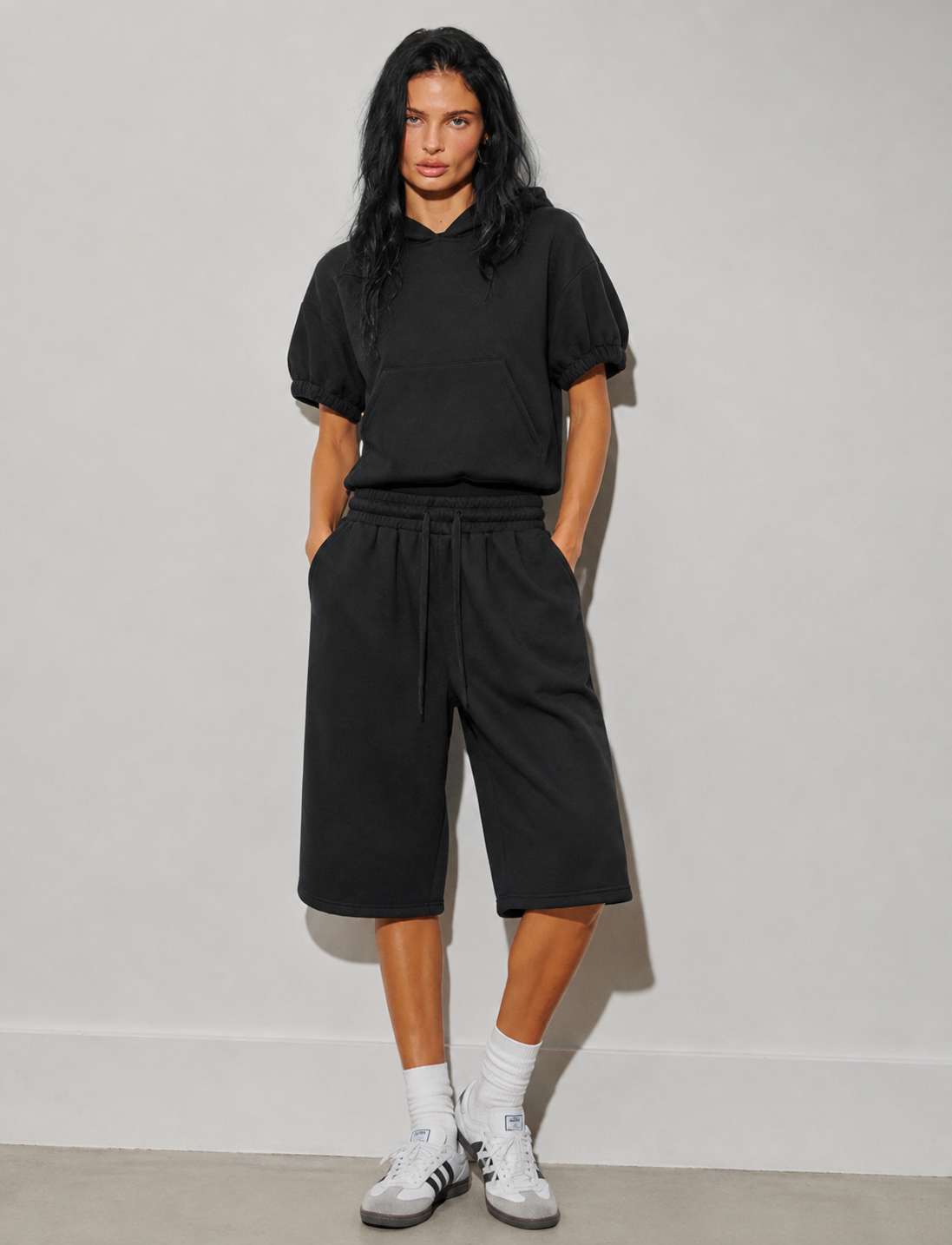 Sunday social Bermuda shorts
