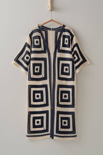 Geo cardigan o/s
