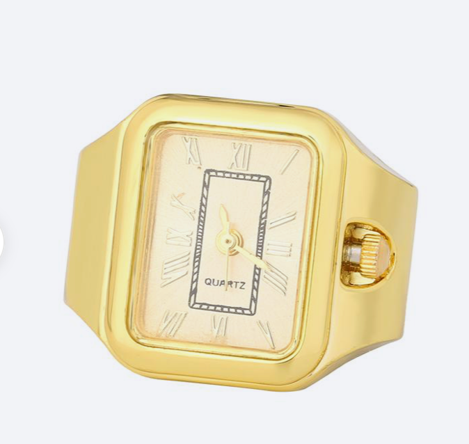 Apollo Watch Ring-Quartz Stretch Ring