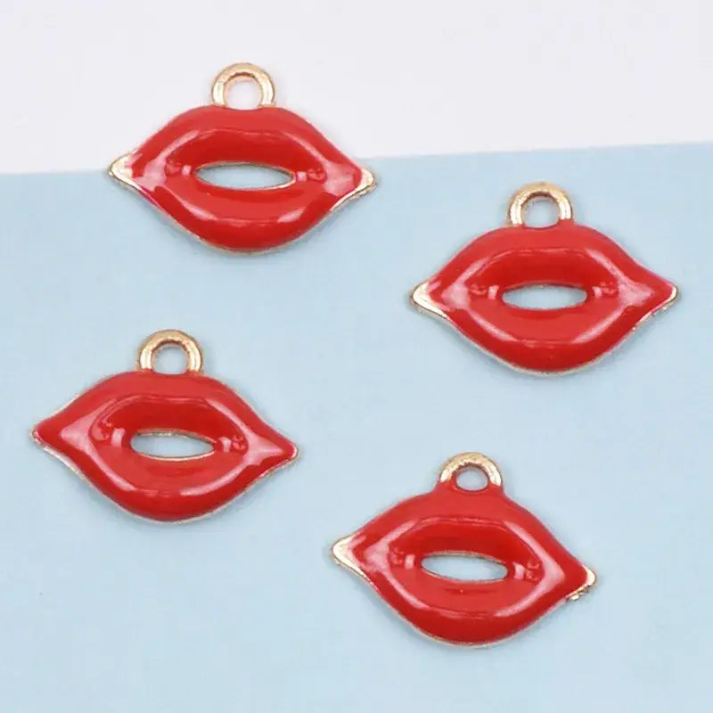 Red Lip Charm