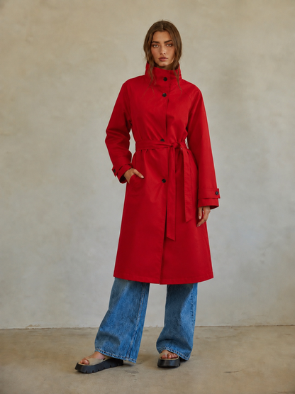 Emily Funnel neck trench(more colors)