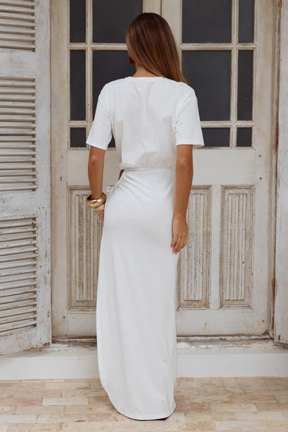 Mona cut out maxi dress