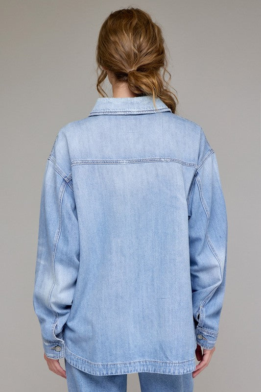 Off Duty Denim shirt jacket
