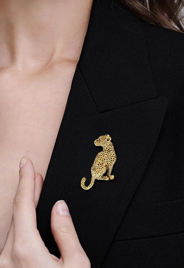 Go Wild- Cheetah Brooch
