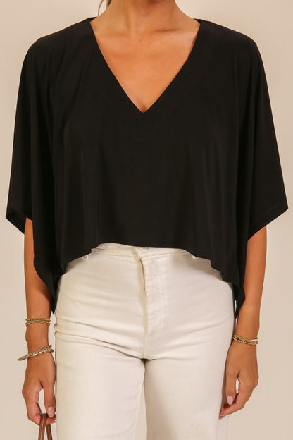 Paperdoll poncho tee(more colors)