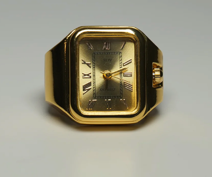 Apollo Watch Ring-Quartz Stretch Ring