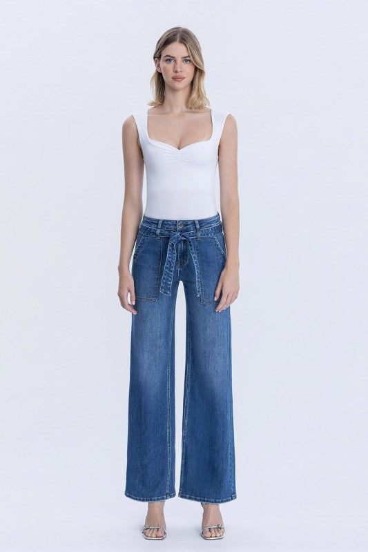 Mercer patch pocket jeans