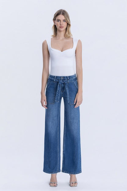 Mercer patch pocket jeans