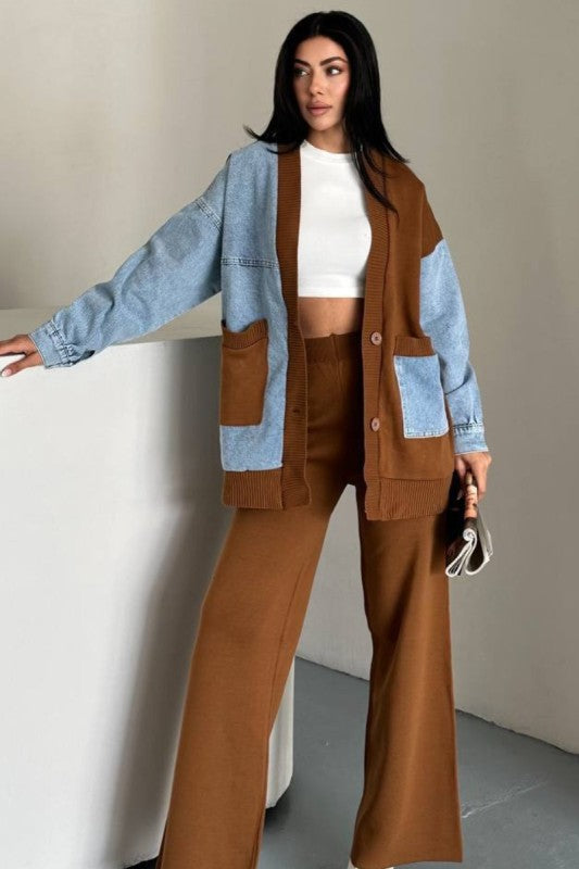 Brenna knit set o/s-PRE ORDER