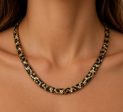 Leopard snake chain