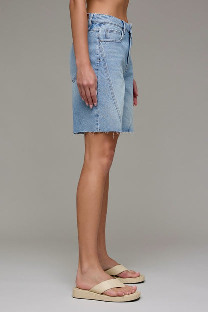 Hailey denim shorts