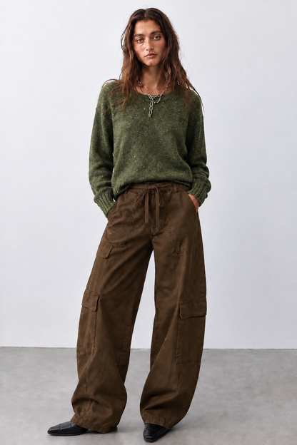 The utility barrel pants
