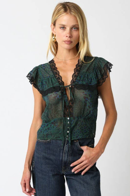 Kiley Laced Top