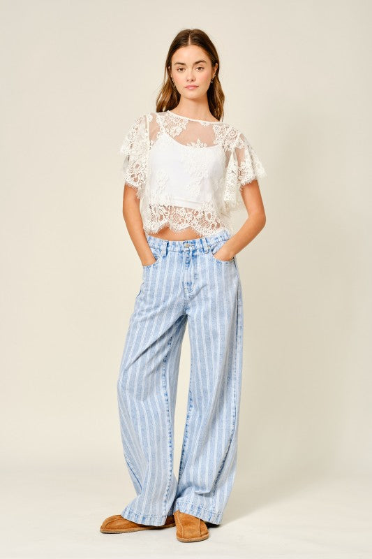 Lace Reverie top(more colors)