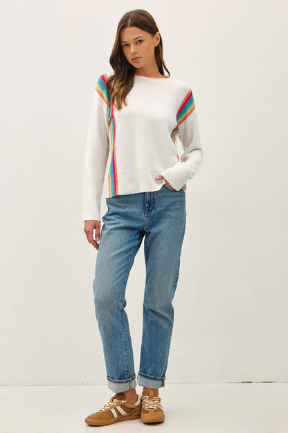 Rainbow lane sweater_Preorder