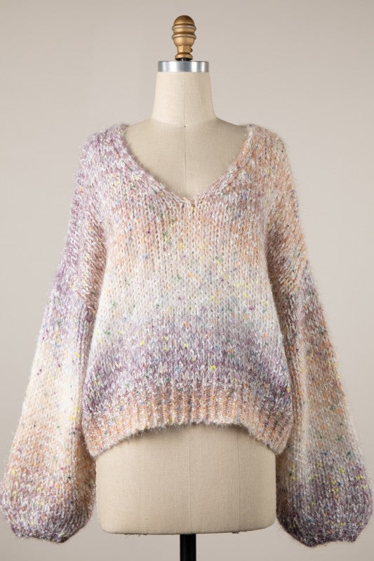 Meadow mist sweater