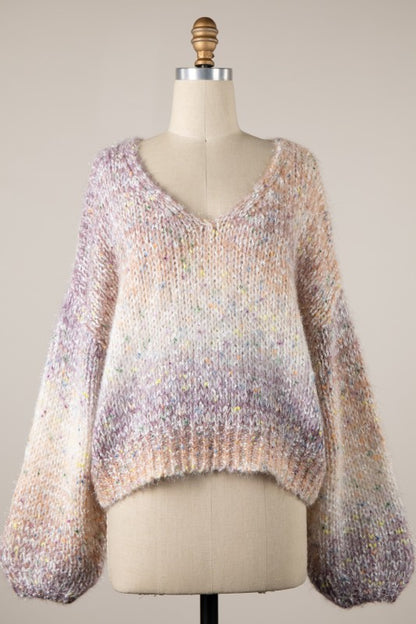 Meadow mist sweater