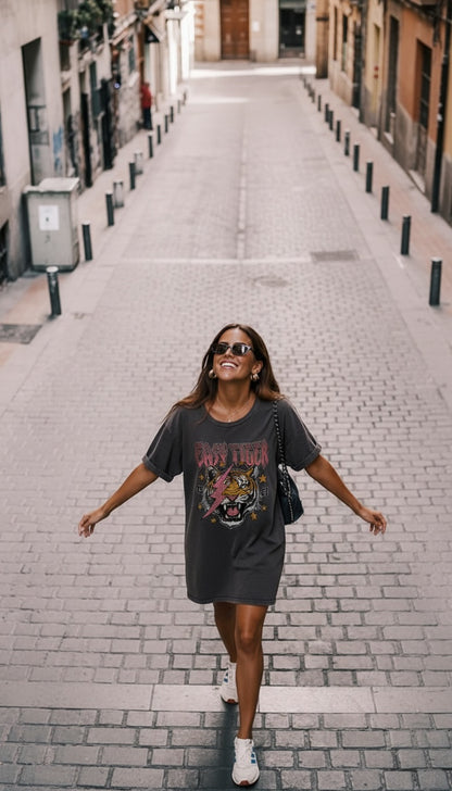 EASY TIGER MINERAL GRAPHIC DRESS