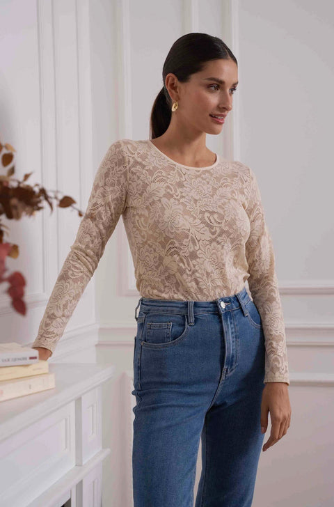 Andie lace top