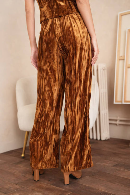 Danny Crushed velvet pants