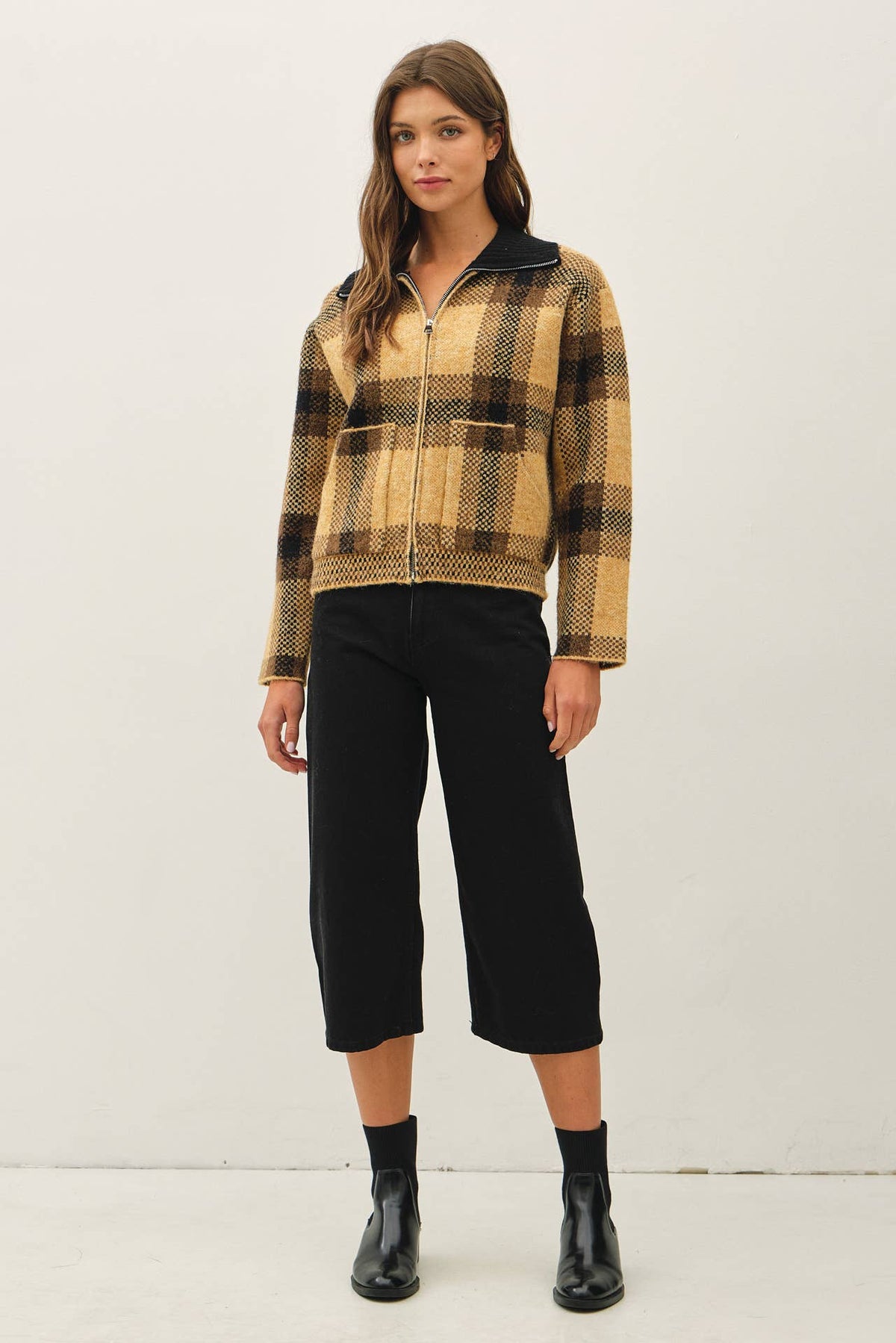 The Camden plaid coat