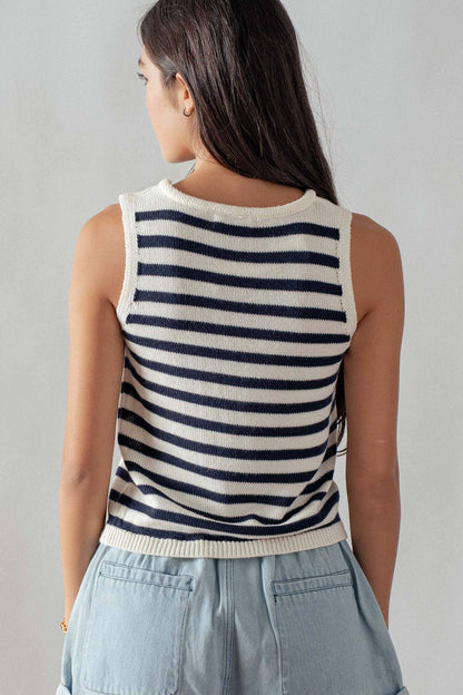 Dockside knit tank