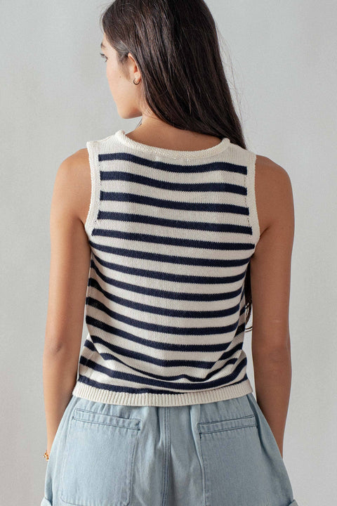 Dockside knit tank